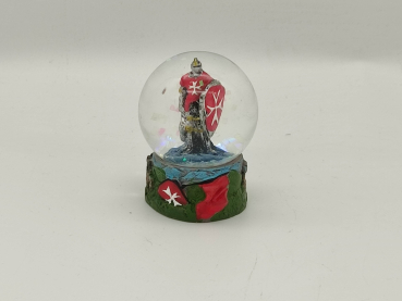 Glitter ball knight - red